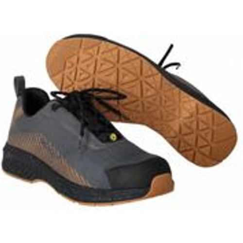 Safety Halbschuh footwear customized F1600-909 Gr. 1048 stone grey/nut brown - Mascot - Modalova