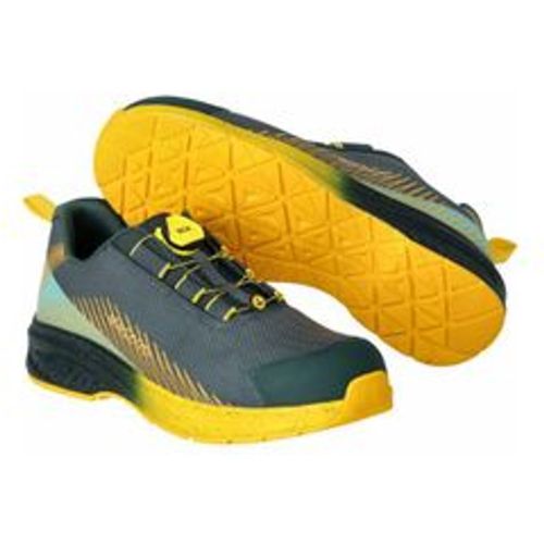 Safety Halbschuh footwear customized F1601-909 Gr. 1039 forest green/sunflower yellow - Mascot - Modalova