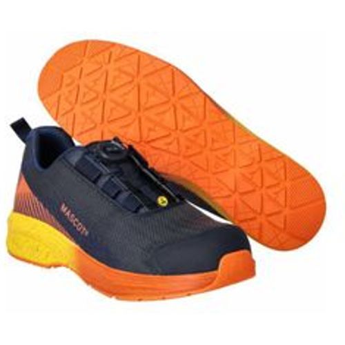 Safety Halbschuh footwear customized F1601-909 Gr. 0839 dark navy/bright orange - Mascot - Modalova