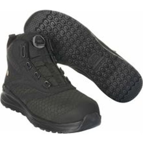 Sicherheitsstiefel S1P mit boa® Sicherheitsstiefelette S1P Sicherheitsschuhe Gr. 45, schwarz/schwarz - Mascot - Modalova