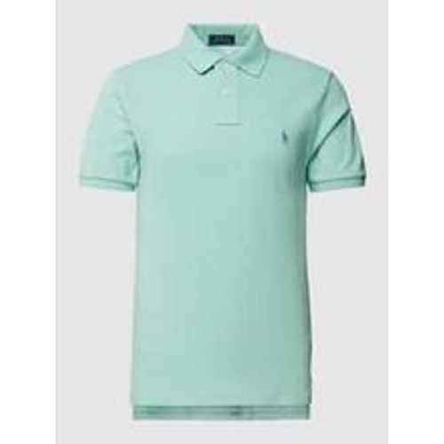 Slim Fit Poloshirt mit Logo-Stitching - Polo Ralph Lauren - Modalova