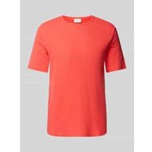 T-Shirt mit Strukturmuster - s.Oliver RED LABEL - Modalova