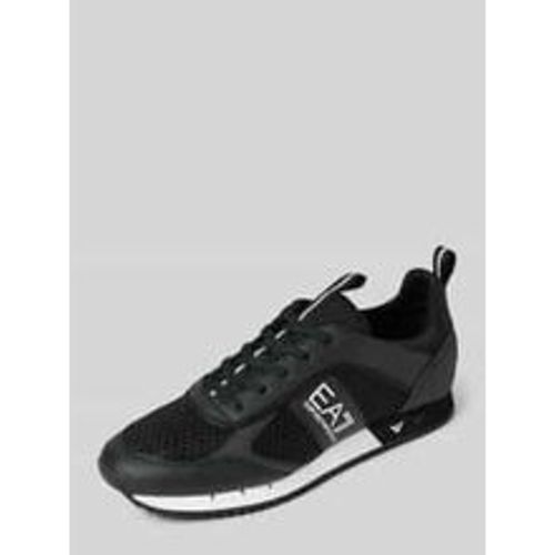 Sneaker mit Label-Print - EA7 Emporio Armani - Modalova