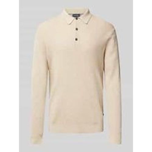 Slim Fit Strickpullover mit Polokragen aus Baumwolle - Olymp - Modalova