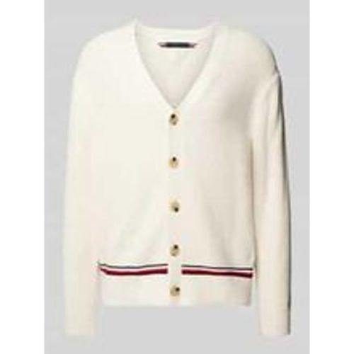 Strickjacke mit Knopfleiste - Tommy Hilfiger - Modalova