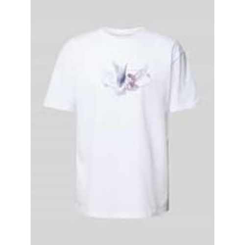 T-Shirt mit Motiv-Print Modell 'VIVE LE LIBERTÉ' - mister tee - Modalova