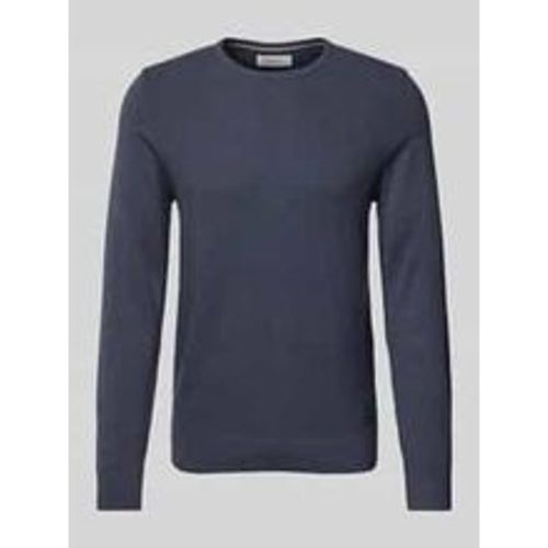 Regular Fit Strickpullover aus reiner Baumwolle mit Strukturmix - s.Oliver RED LABEL - Modalova