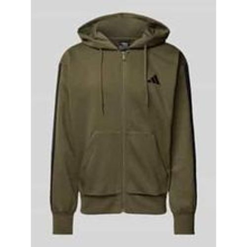 Sweatjacke mit Logo-Stitching - adidas Sportswear - Modalova