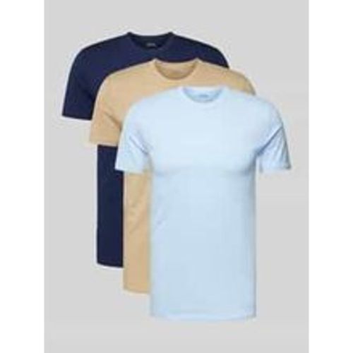 T-Shirt mit geripptem Rundhalsausschnitt im 3er-Pack - Polo Ralph Lauren Underwear - Modalova