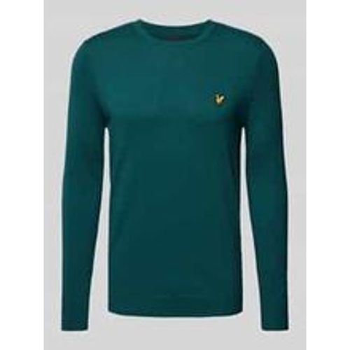 Strickpullover mit Logo-Badge - Lyle & Scott - Modalova