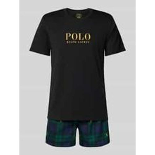 Pyjama mit Label-Print - Polo Ralph Lauren Underwear - Modalova