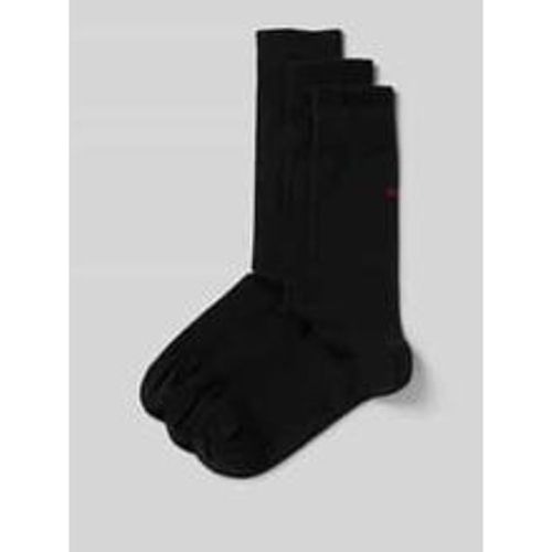 Socken mit Label-Stitching im 3er-Pack - HUGO - Modalova