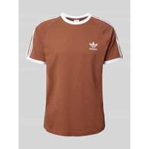 T-Shirt mit Logo-Stitching - Adidas - Modalova