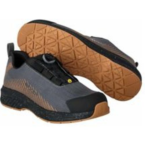 Safety Halbschuh footwear customized F1601-909 Gr. 1040 stone grey/nut brown - Mascot - Modalova