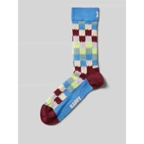 Socken mit Motiv-Stitching Modell 'Dizzy Check' - Happy Socks - Modalova