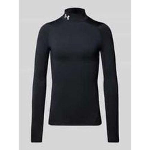 Longsleeve mit Stehkragen und Logo-Stitching - Under Armour - Modalova