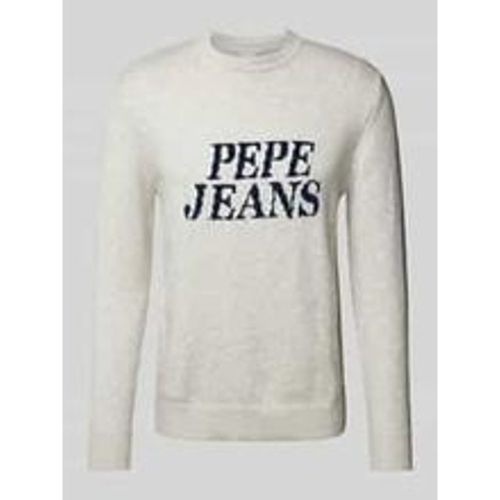 Strickpullover mit Label-Stitching Modell 'LUKA' - Pepe Jeans - Modalova