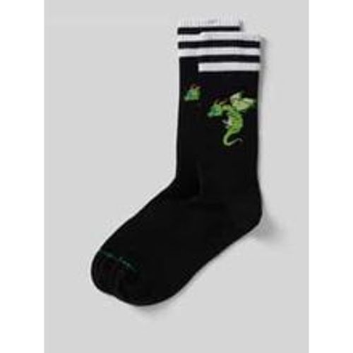 Socken mit Label-Print - Happy Socks - Modalova