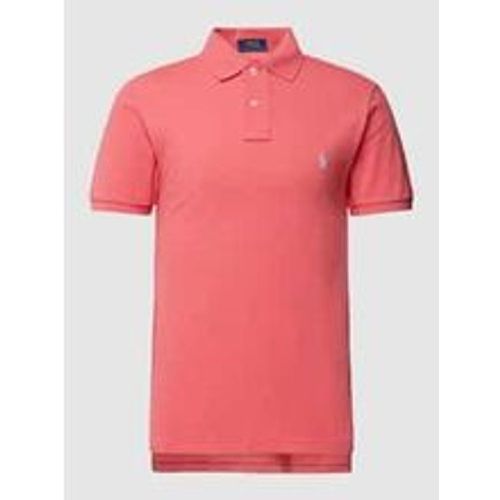 Slim Fit Poloshirt mit Logo-Stitching - Polo Ralph Lauren - Modalova