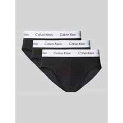 Slip mit Label-Bund im 3er-Pack - Calvin Klein Underwear - Modalova