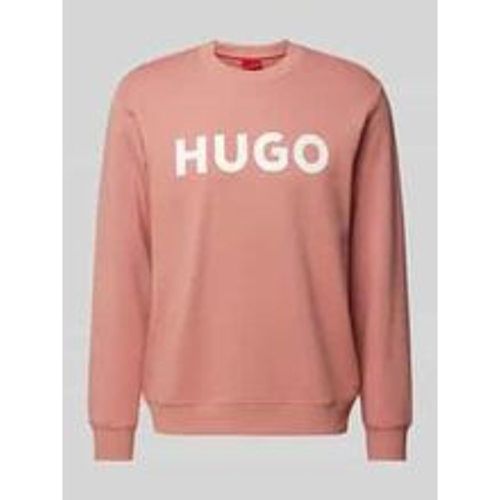 Sweatshirt mit Label-Print - HUGO - Modalova