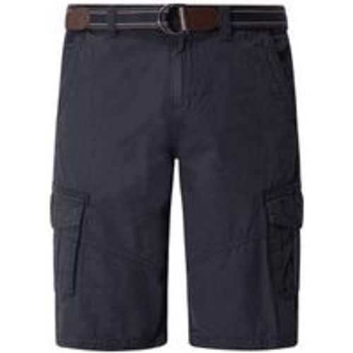 Regular Fit Cargobermudas mit Gürtel Modell 'Chap' - Lerros - Modalova