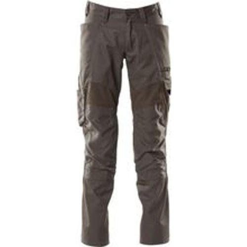 Arbeitshose Stretch Zones 18579 leichte Bundhose mit Cordura Knietaschen, Farbe: Dunkelanthrazit - 18, Größe: 44 - Mascot - Modalova