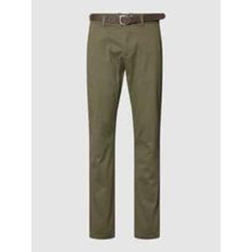 Regular Fit Chino mit Strukturmuster - lindbergh - Modalova