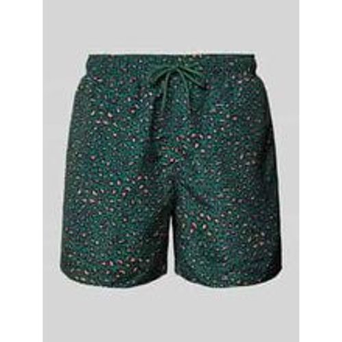 Regular Fit Badehose mit Animal-Print - McNeal - Modalova