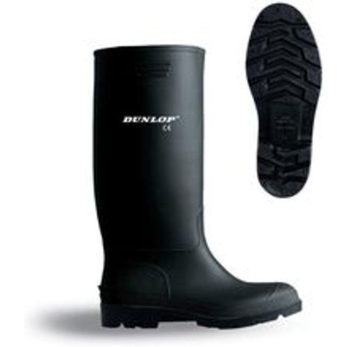 Schwarz pvc Gummistiefel Größe 35 hoch oben schwarz - Dunlop - Modalova