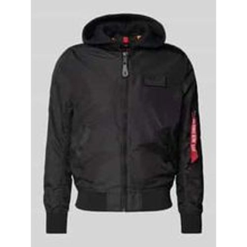 Jacke mit Label-Patch - alpha industries - Modalova