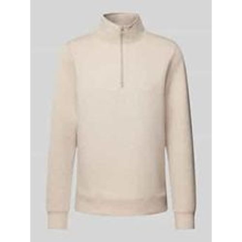 Sweatshirt mit Stehkragen Modell 'Sebastian' - casual friday - Modalova