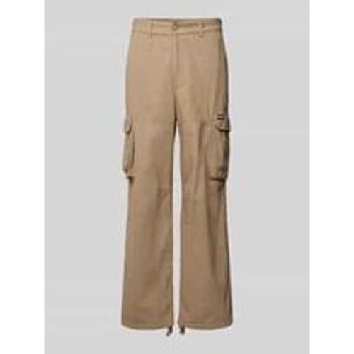 Straight Leg Cargohose mit Label-Patch - Review - Modalova