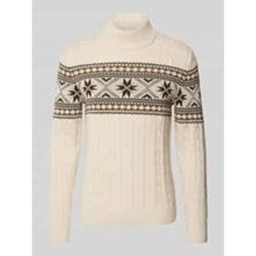 Strickpullover mit gerippten Abschlüssen Modell 'FLAKE' - Selected Homme - Modalova