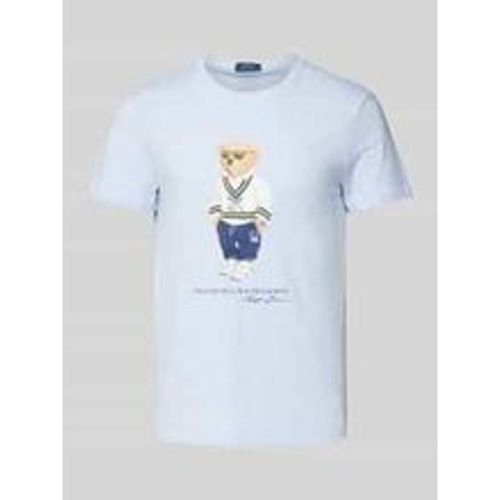 T-Shirt mit Label-Print - Polo Ralph Lauren - Modalova