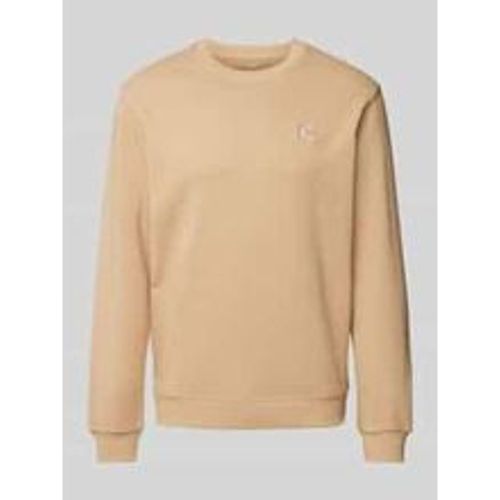 Sweatshirt mit Logo-Badge - Scotch & Soda - Modalova