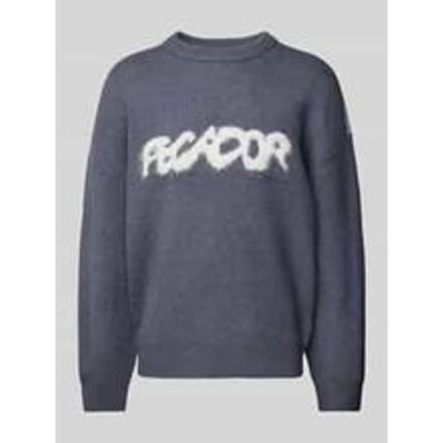 Oversized Strickpullover mit Label-Stitching Modell 'TRIPOLE' - Pegador - Modalova