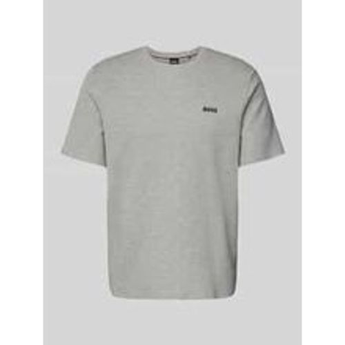 T-Shirt mit Label-Stitching - Boss - Modalova