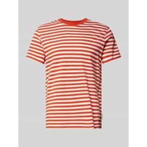 Regular Fit T-Shirt aus reiner Baumwolle mit Streifenmuster - Marc O'Polo - Modalova