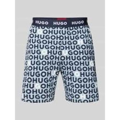 Regular Fit Shorts mit elastischem Label-Bund Modell 'TORTUGA' - HUGO - Modalova