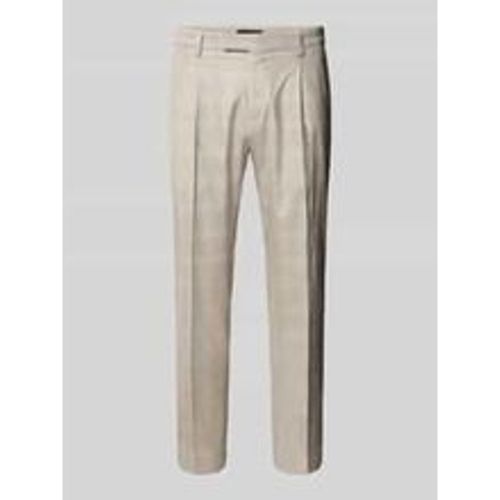Slim Fit Anzughose mit Bundfalten Modell 'Salto' - CINQUE - Modalova