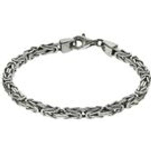 Basic Armband Silber 925 poliert Königskette 4mm breit - ZEEme - Modalova