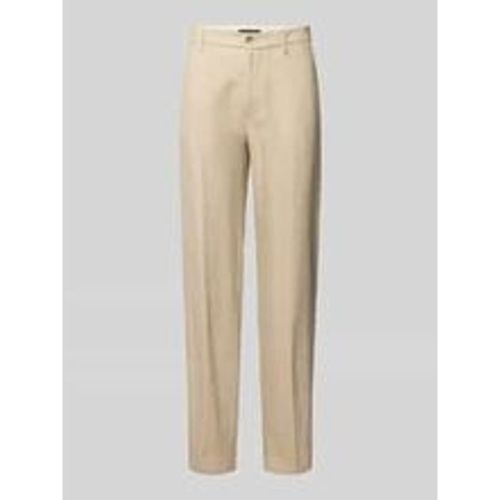 Regular Fit Hose aus Leinen-Viskose-Mix Modell 'BUNKRIS' - Marc O'Polo - Modalova