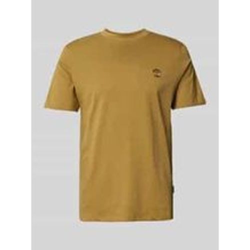 T-Shirt mit geripptem Rundhalsausschnitt Modell 'JENS' - Blend - Modalova