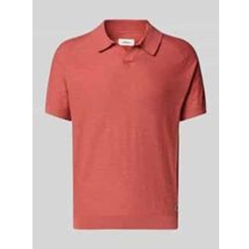 Regular Fit Poloshirt mit Flammgarnstruktur - s.Oliver RED LABEL - Modalova