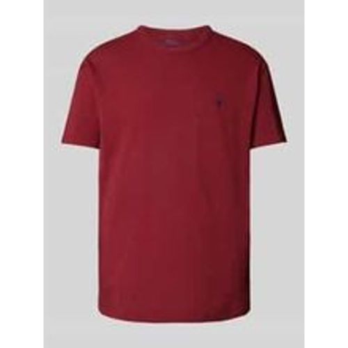 T-Shirt mit Logo-Stitching - Polo Ralph Lauren - Modalova