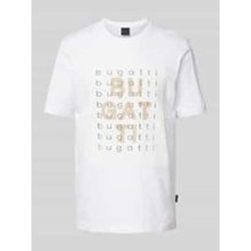T-Shirt mit Label-Print - Bugatti - Modalova