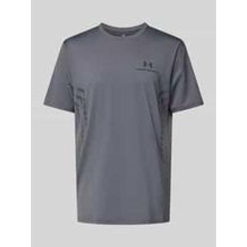 T-Shirt mit Label-Print - Under Armour - Modalova