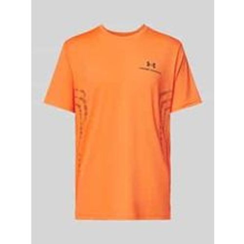 T-Shirt mit Label-Print - Under Armour - Modalova