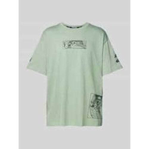 T-Shirt mit Label-Print - adidas Sportswear - Modalova